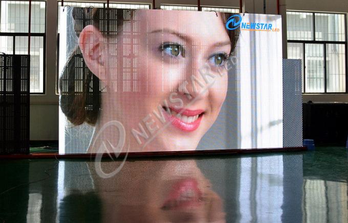 P7.81 gió loạt màn hình led cố định ngoài trời cho quảng cáo, Cấu trúc nhôm