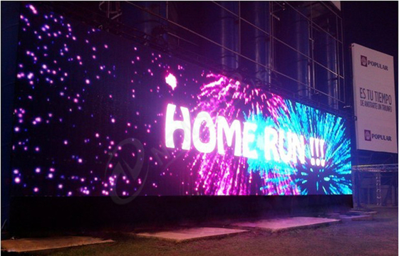 Large Flexible Curtain LED Display Panel For Commercial Advertising , Waterproof IP65