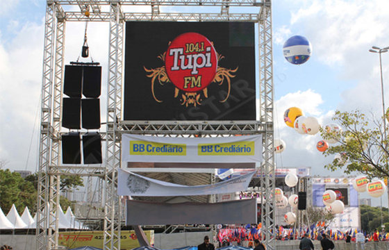 1R1G1B P15mm Stage LED Screens Rental , Outdoor Lightweight