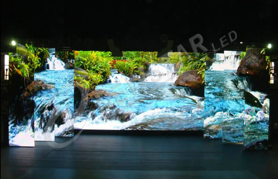 Commercial Advertising Rental Indoor Led Display Screen With High Resolution 64 x 64