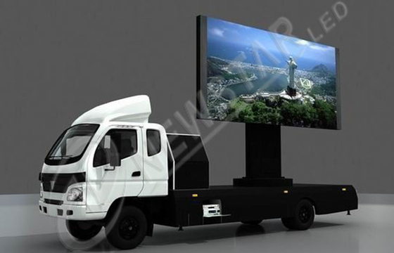 Waterproof RGB DIP P20 Truck Mobile LED Display Large Screens For Events