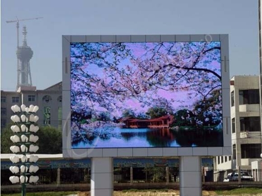Wall Mounted Outdoor HD Led Display Screen Video For Advertising And Stage