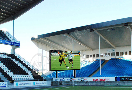 Outdoor curtain P12 Waterproof Led Screen ,  plaza / stadium led display